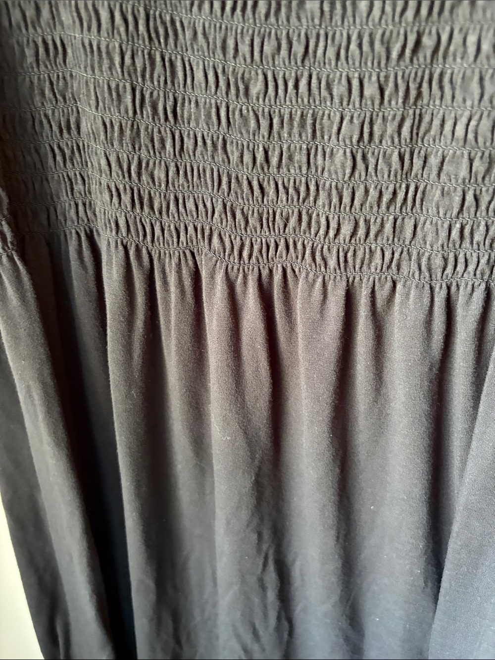 Falls Creek Black Sleeveless Tank Top Dress and Smocked Dress (Pair) - Picture 3 of 4
